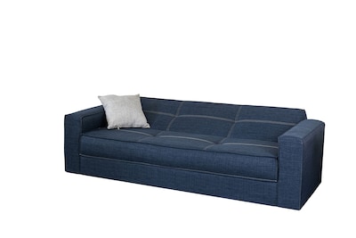 Foto 3 | Sofá Cama M & E Muebles Enzo Azul De 3 Posiciones