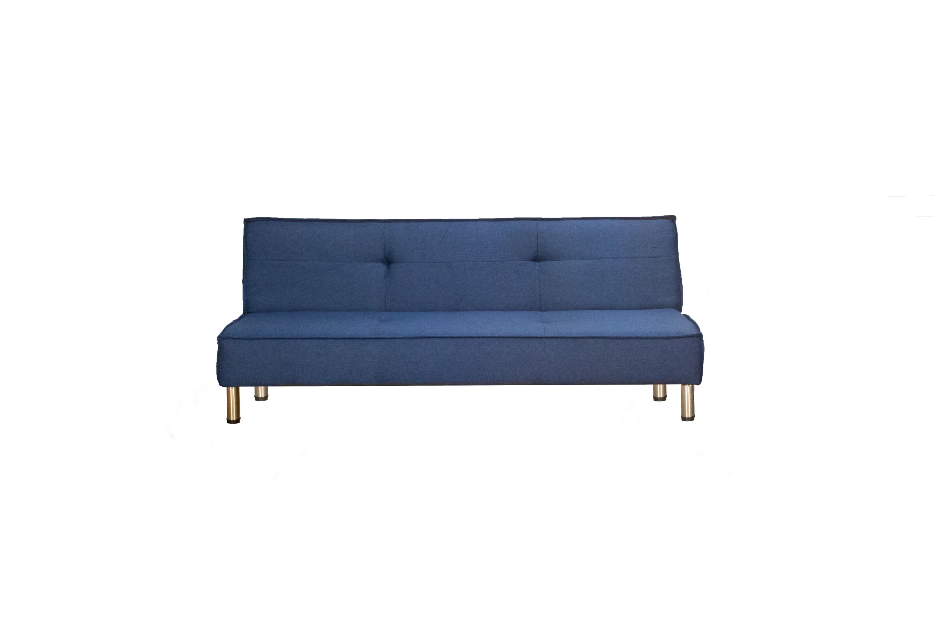 Foto 3 pulgar | Sofá Cama M & E Muebles Tomm Azul Denim 3 Posiciones Individual