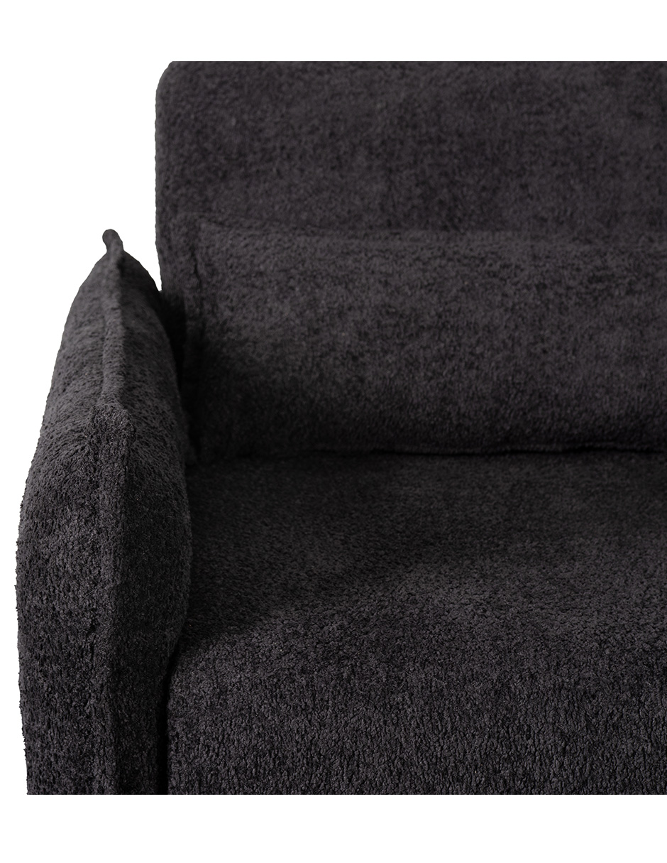 Foto 5 pulgar | Sillón M & E Muebles Antom Negro Giratorio
