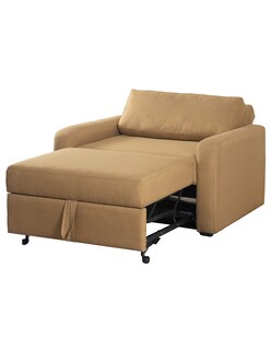 Foto 2 | Sofa Cama M & E Muebles Franco Sillon Mostaza Individual 3 Posiciones
