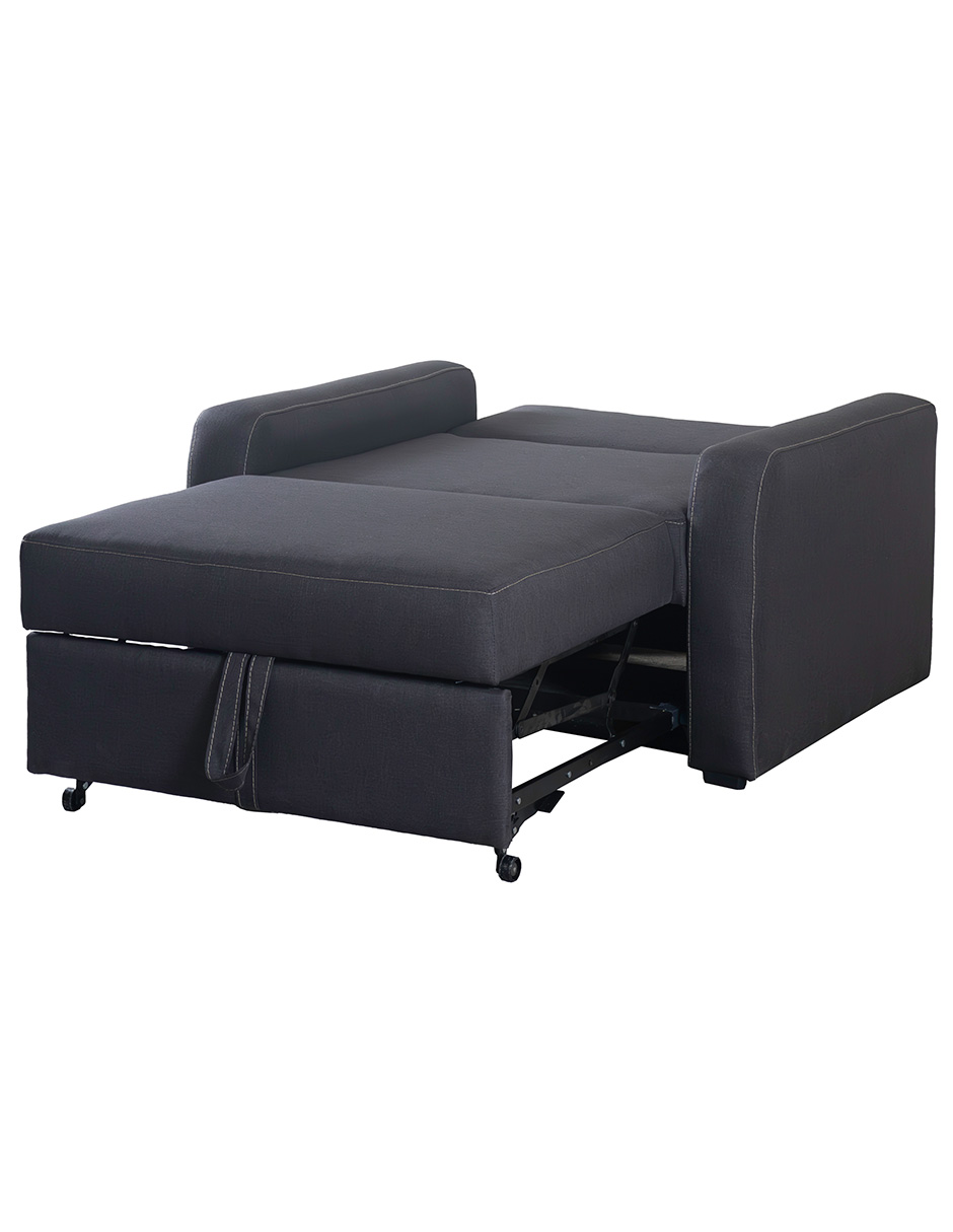 Foto 3 pulgar | Sofa Cama M & E Muebles Franco Sillon Gris Oxford Individual 3 Posiciones