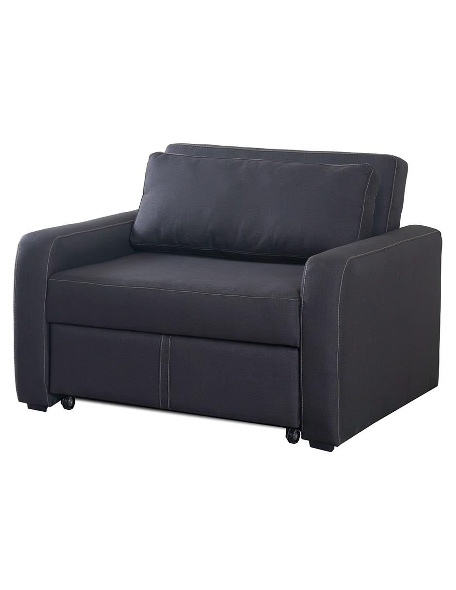 Foto 4 pulgar | Sofa Cama M & E Muebles Franco Sillon Gris Oxford Individual 3 Posiciones