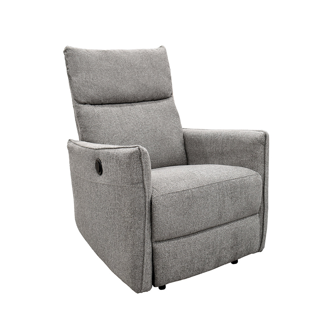 Foto 2 | Sillón Reclinable Eléctrico Tela Gris