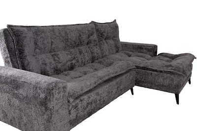 Foto 7 | Sala Esquinera M & E Muebles Jennifer Gris Oxford Derecha 3 Posiciones