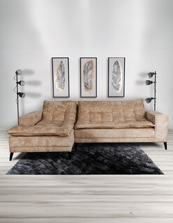 Foto 5 | Sala Esquinera M & E Muebles Jennifer Beige Izquierda 3 Posiciones