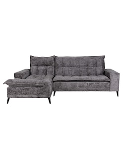 Foto 1 | Sala Esquinera M & E Muebles Jennifer Gris Oxford Izquierda 3 Posiciones