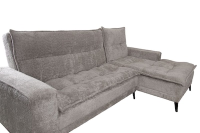 Foto 7 | Sala Esquinera M & E Muebles Jennifer Gris Claro Derecha 3 Posiciones
