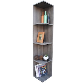 Foto 5 | Mueble Esquinero Hogare con Repisas Gris