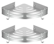 2 Xtellar Piezas Estante Para Baño Esquinero Regadera Cocina