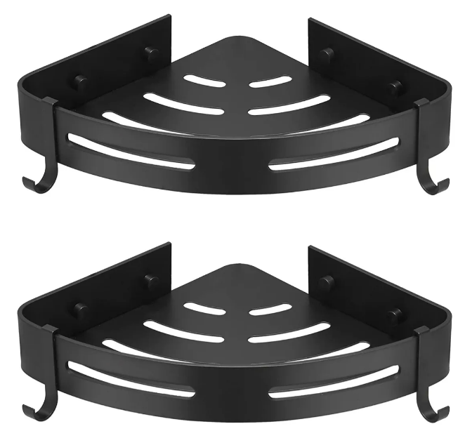 2 Xtellar Piezas Estante Para Baño Esquinero Regadera Cocina