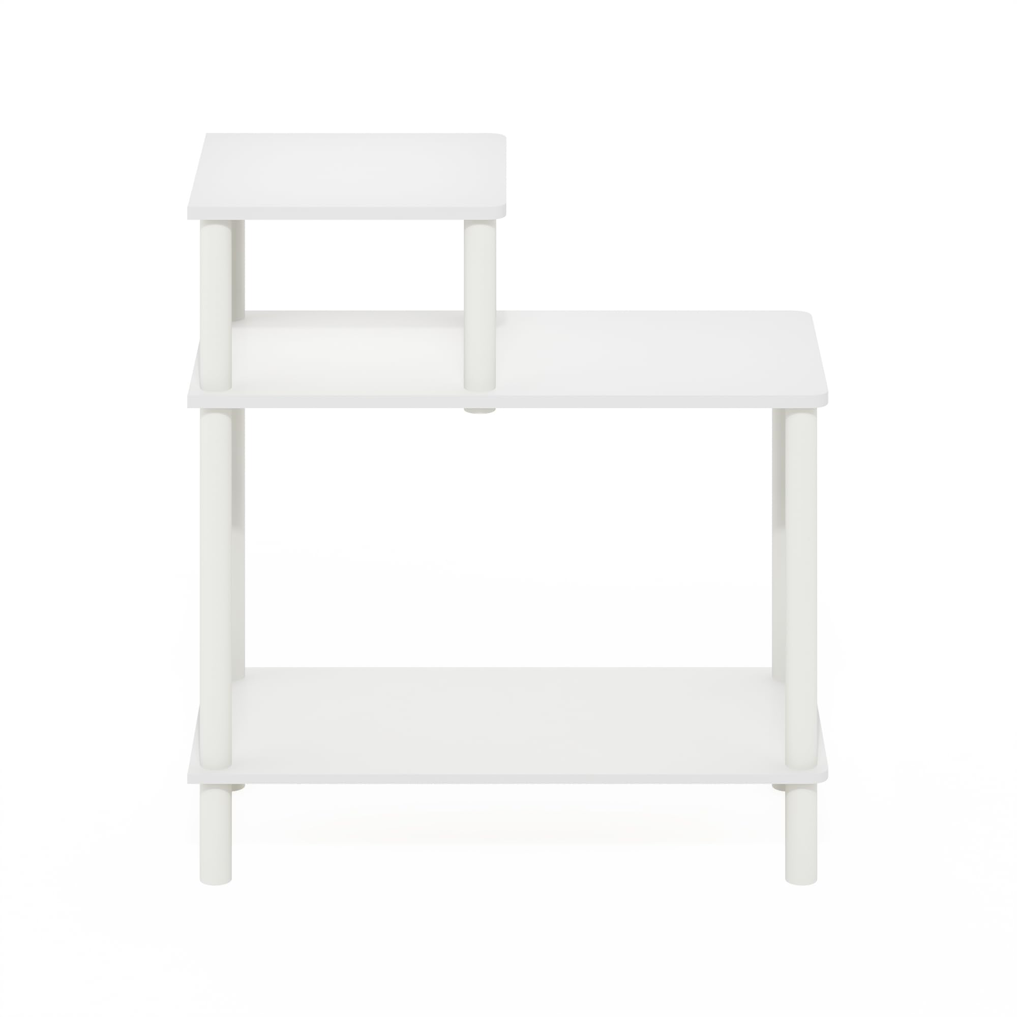 Foto 5 pulgar | Mesa Auxiliar Furinno 3 Niveles Blanco - Venta Internacional