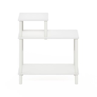 Foto 4 | Mesa Auxiliar Furinno 3 Niveles Blanco - Venta Internacional