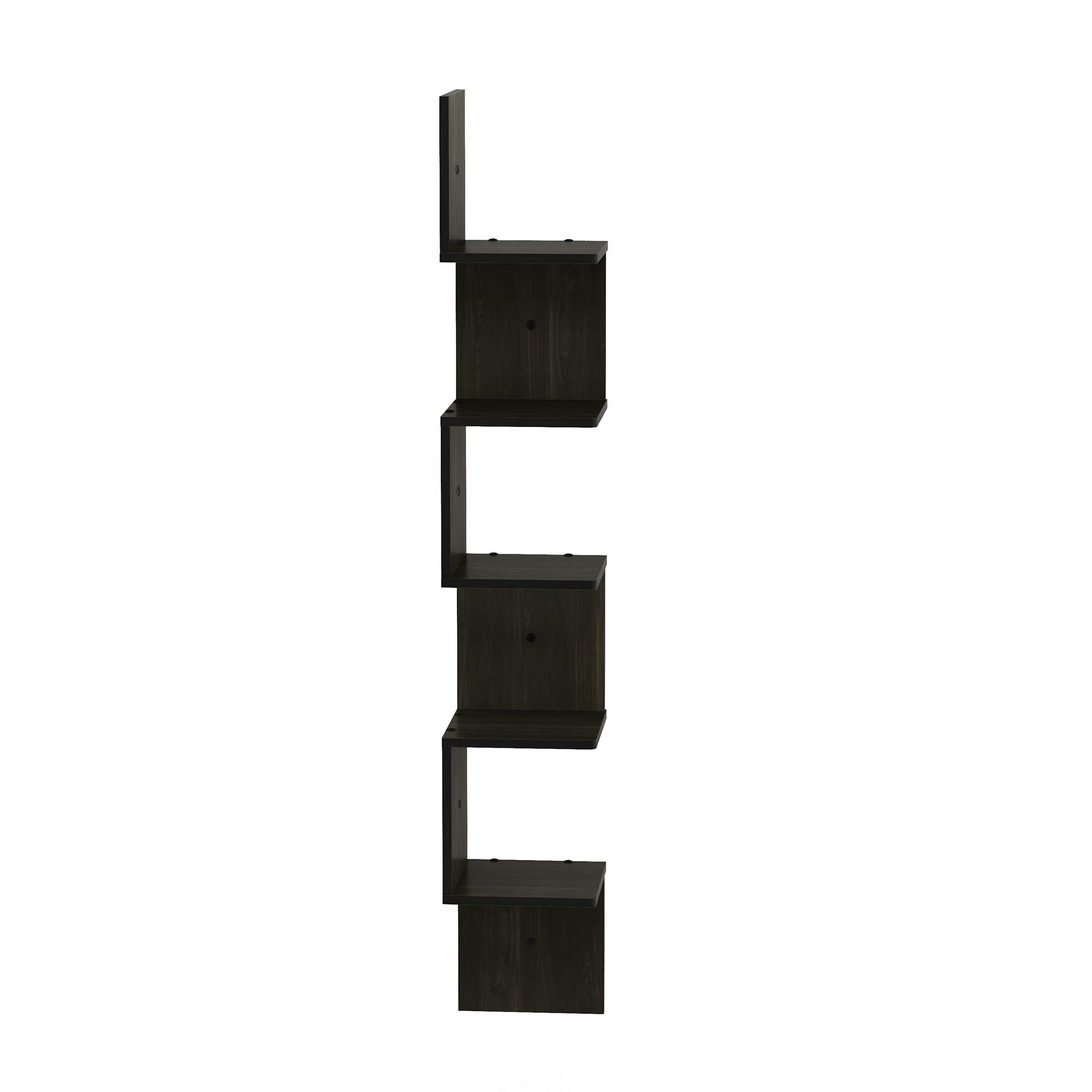 Foto 3 | Estante De Esquina Flotante Furinno Rossi Para Montaje En Pared, 5 Niveles - Venta Internacional.