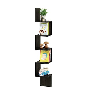 Foto 6 | Estante De Esquina Flotante Furinno Rossi Para Montaje En Pared, 5 Niveles - Venta Internacional.