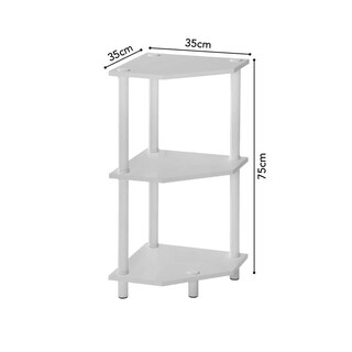 Foto 1 | Estante Adptable Esquinero Prat-k 35x35x75 Cm Blanco