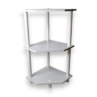 Foto 2 | Estante Adptable Esquinero Prat-k 35x35x75 Cm Blanco
