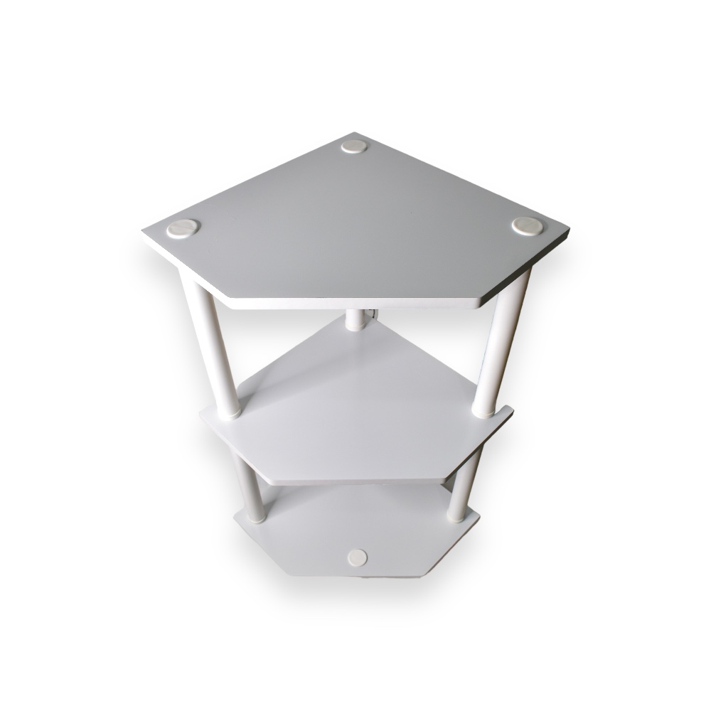 Foto 4 pulgar | Estante Adptable Esquinero Prat-k 35x35x75 Cm Blanco