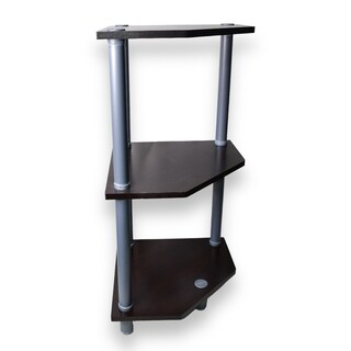 Foto 3 | Estante Adptable Esquinero Prat-k 35x35x75 Cm Café