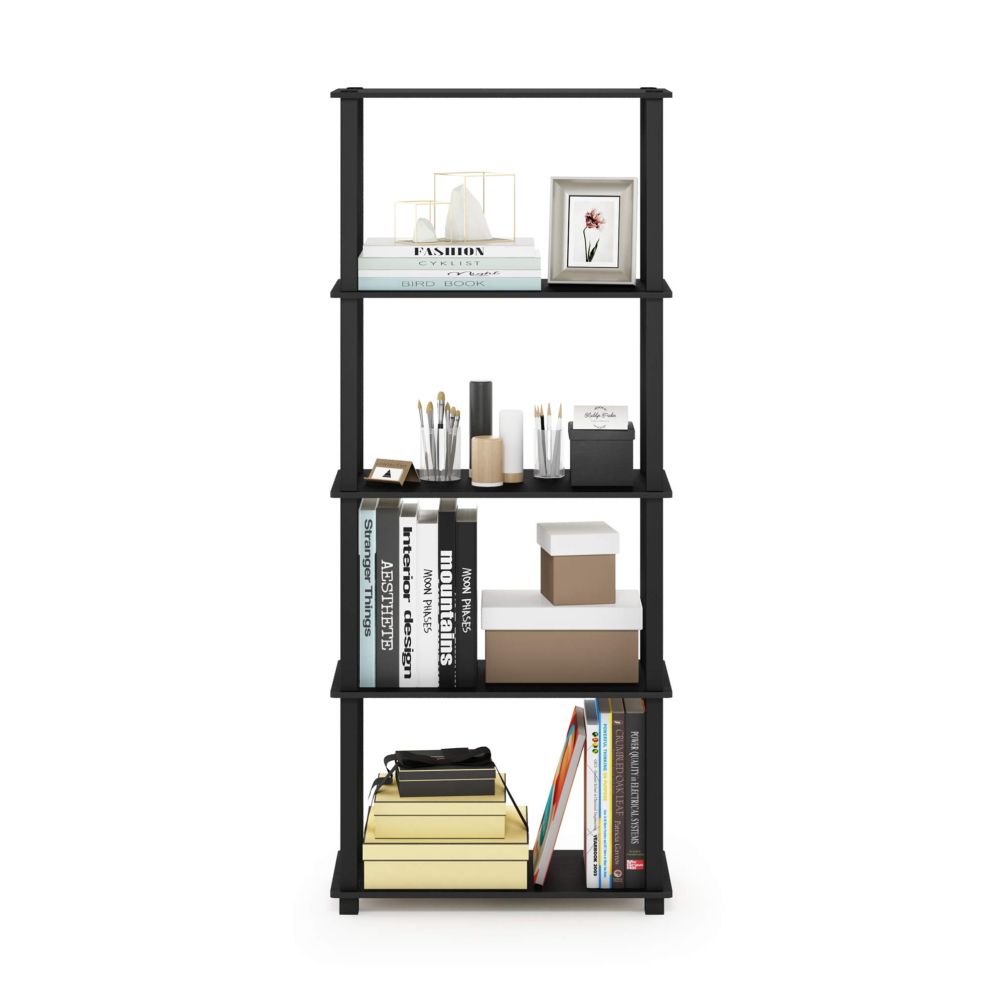 Foto 6 | Estante de Plástico Furinno Turn-N-Tube de 5 Niveles - Venta Internacional