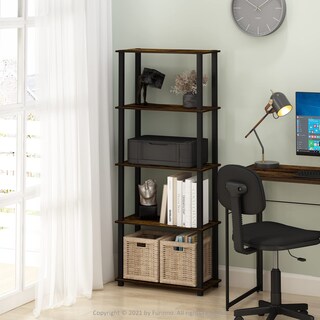 Foto 3 | Estante de Plástico Furinno Turn-S-Tube de 5 Niveles - Venta Internacional