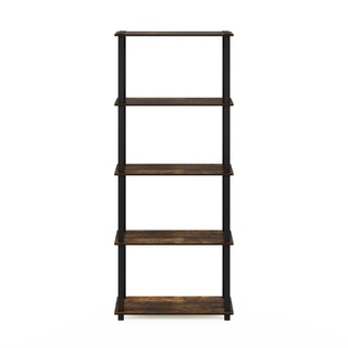 Foto 4 | Estante de Plástico Furinno Turn-S-Tube de 5 Niveles - Venta Internacional