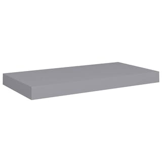 Foto 4 | Estantes De Pared Vidaxl Modernos De Mdf En Forma De Panal De Abeja Color Gris Juego De 4 - Venta Internacional.