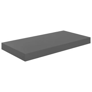 Foto 4 | Estantes De Pared Vidaxl De Madera De Densidad Media En Forma De Panal De Abeja Color Gris Brillant - Venta Internac