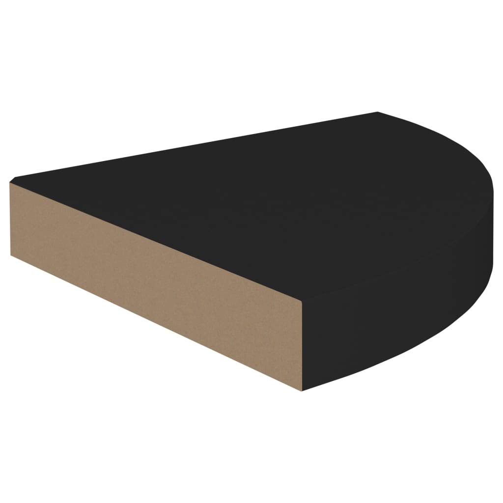 Foto 4 pulgar | Estante De Esquina Flotante Vidaxl Negro En Forma De Panal De Abeja  Mdf Y Metal - Venta Internacional.