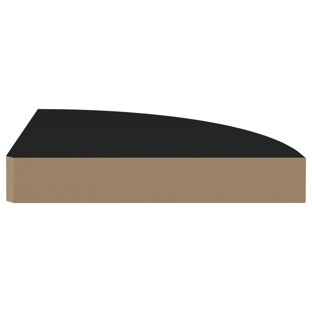 Foto 5 pulgar | Estante De Esquina Flotante Vidaxl Negro En Forma De Panal De Abeja  Mdf Y Metal - Venta Internacional.