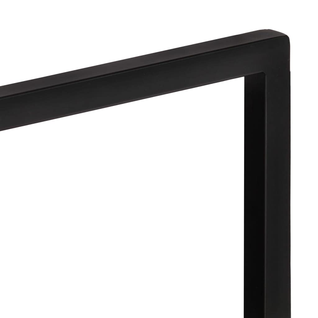 Foto 6 pulgar | Estantería De Pared Vidaxl De Madera Maciza De Acacia Y Acero  40 X 24 X 35 Cm  2 Unidades - Venta Internacional.