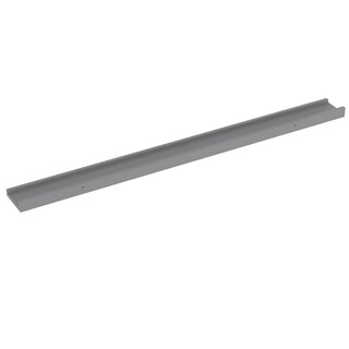 Foto 5 | Estantería De Pared Vidaxl Mdf Gris 39 4 X 3 5 X 1 2 Cm (2 Unidades) - Venta Internacional.