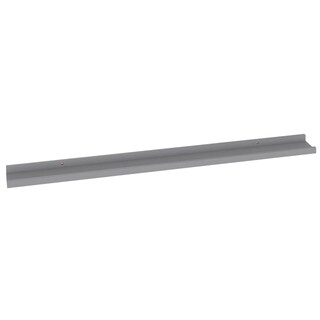 Foto 6 | Estantería De Pared Vidaxl Mdf Gris 39 4 X 3 5 X 1 2 Cm (2 Unidades) - Venta Internacional.