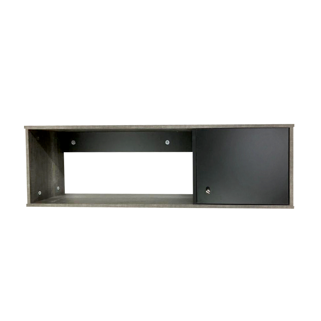 Repisa Flotante para TV Minimalista con Puerta