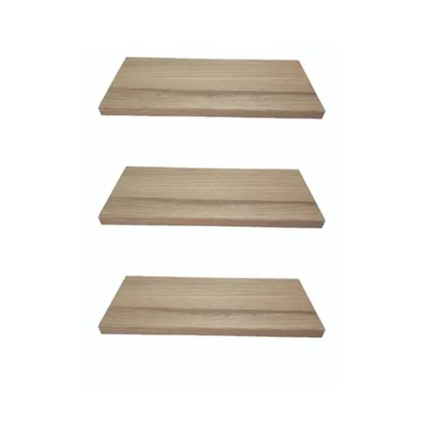 Foto 1 | Set De 3 Repisas Flotantes Pagoda Empotrables En Pared Minimalista Marrón