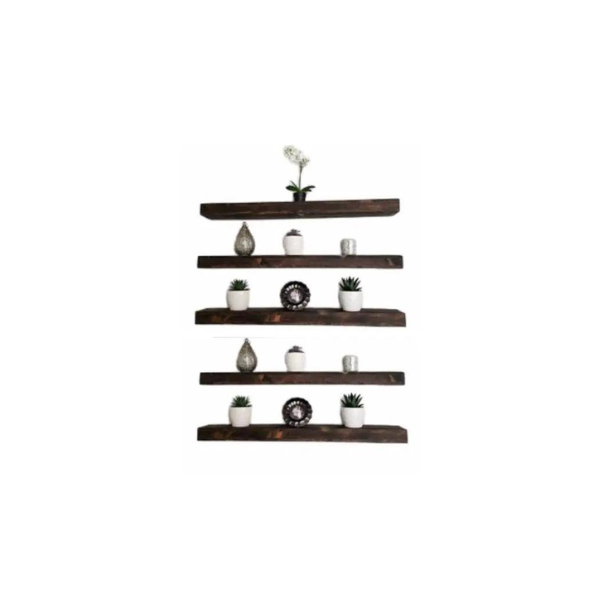 Foto 1 | Set de 5 Repisas Flotantes Pagoda Empotrables en Pared
