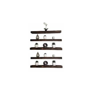 Foto 1 | Set de 5 Repisas Flotantes Pagoda Empotrables en Pared