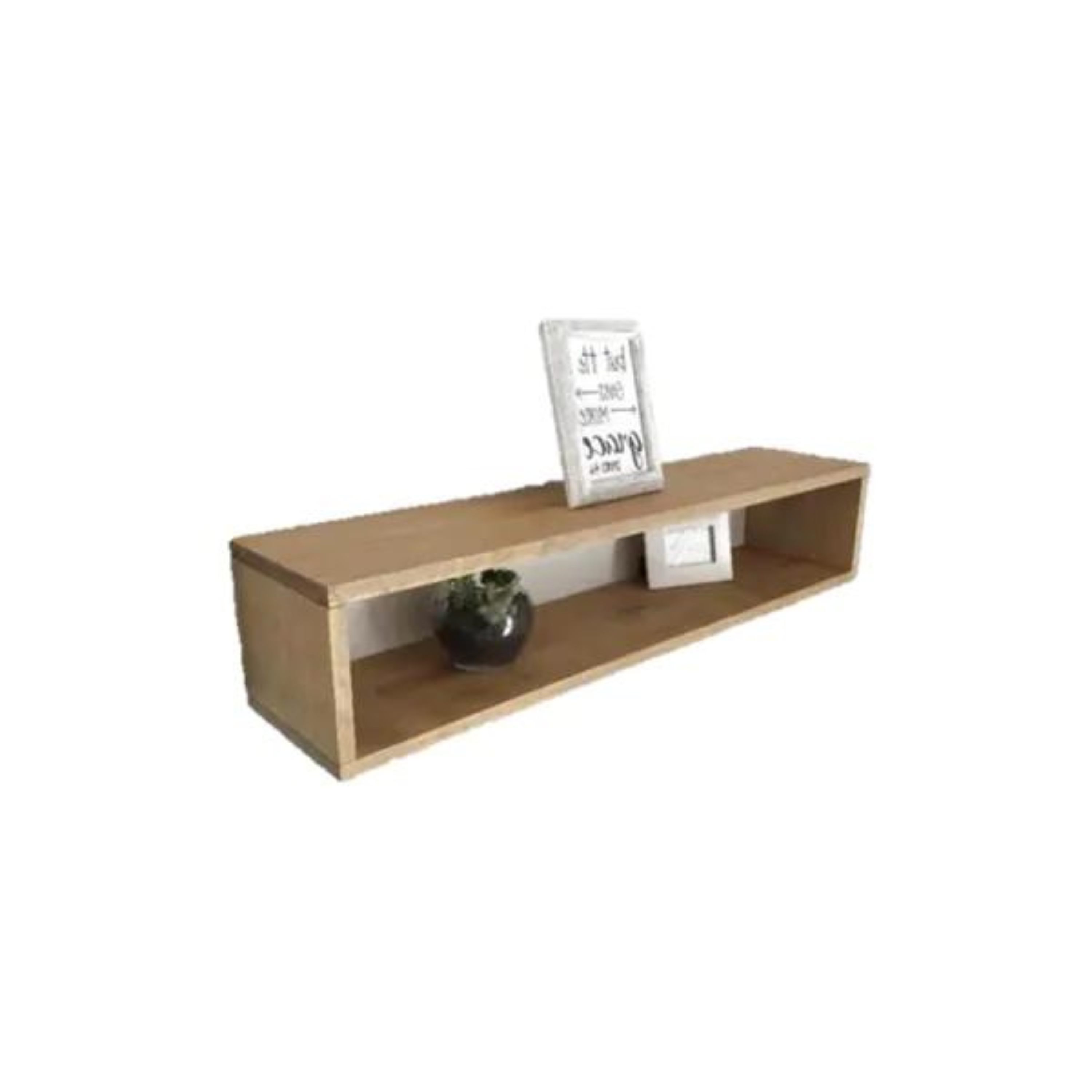 Foto 1 | Repisa Rectangular Flotante Empotrable En Pared