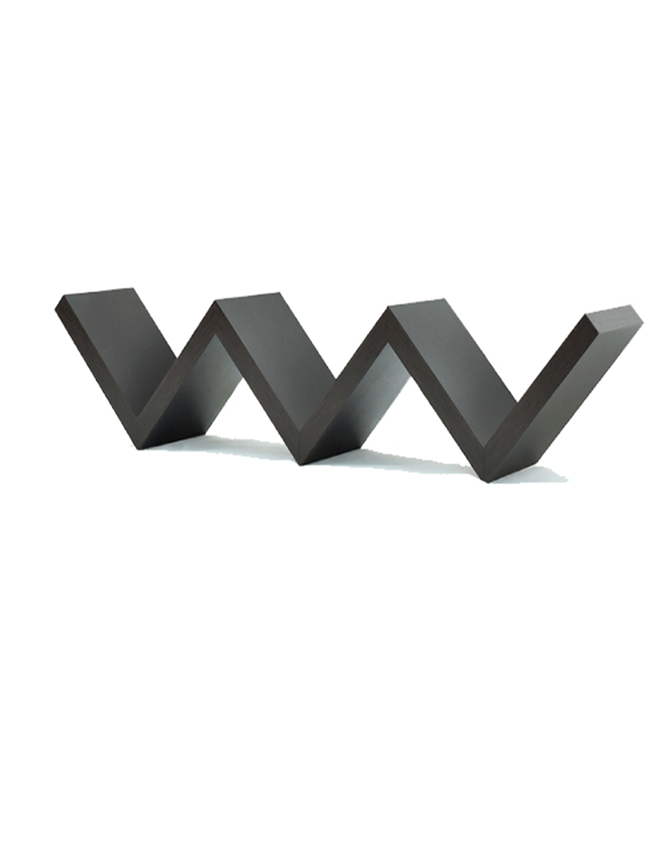Foto 1 | Repisa Vianney Zigzag color Negro