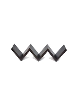 Foto 2 | Repisa Vianney Zigzag color Negro