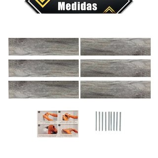 Foto 8 | Repisas Flotantes 40 x 10 cm 6 Piezas
