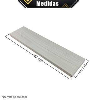 Foto 4 | Repisas Flotantes 40 x 10 cm 6 Piezas