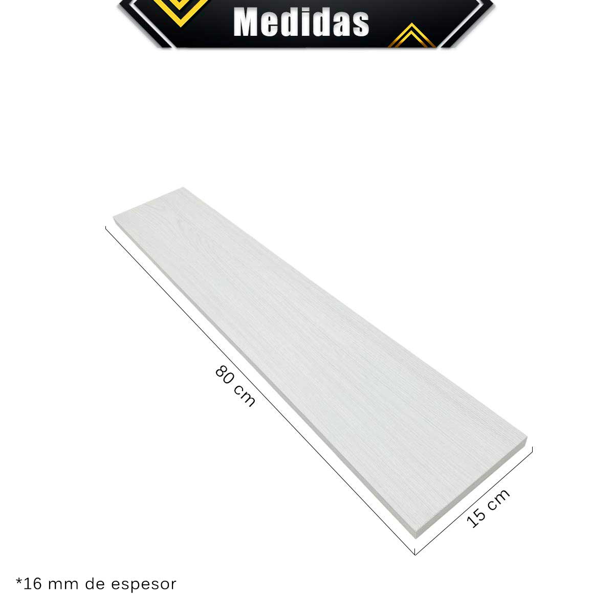 Foto 3 | Repisas Poliespacios Blancas 4 Piezas