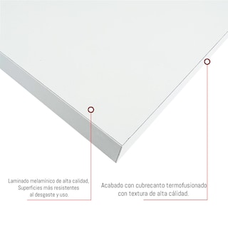Foto 3 | 6 Repisas Estanteria Flotante Libros Madera Melamina Poliespacios R40s6-03 Blanco 40x15cm