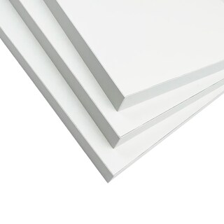 Foto 5 | 6 Repisas Estanteria Flotante Libros Madera Melamina Poliespacios R40s6-03 Blanco 40x15cm