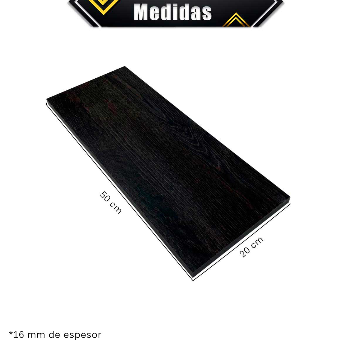 Foto 6 pulgar | 6 Repisas Estanteria Flotante Libros Madera Melamina Poliespacios R52s6-33 Espresso 50x20cm