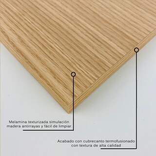 Foto 4 | Repisas Poliespacios de Madera Melamina 6 Piezas 50 x 15 cm