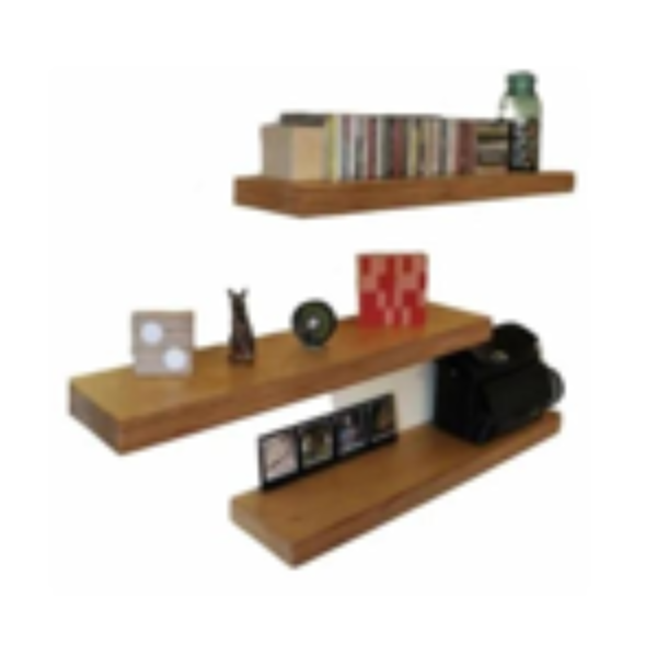 Set 3 Repisas Flotantes Libreros Empotrables En Pared