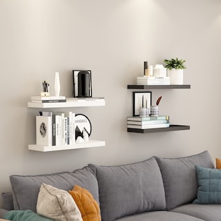 Foto 5 | Juego De 2 Estantes Flotantes Welland Para Montar En La Pared - Venta Internacional.