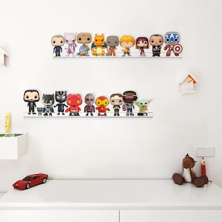 Foto 6 | Estantería Flotante Hblife De Pared Invisible De 60 Cm Para Niños - Venta Internacional.