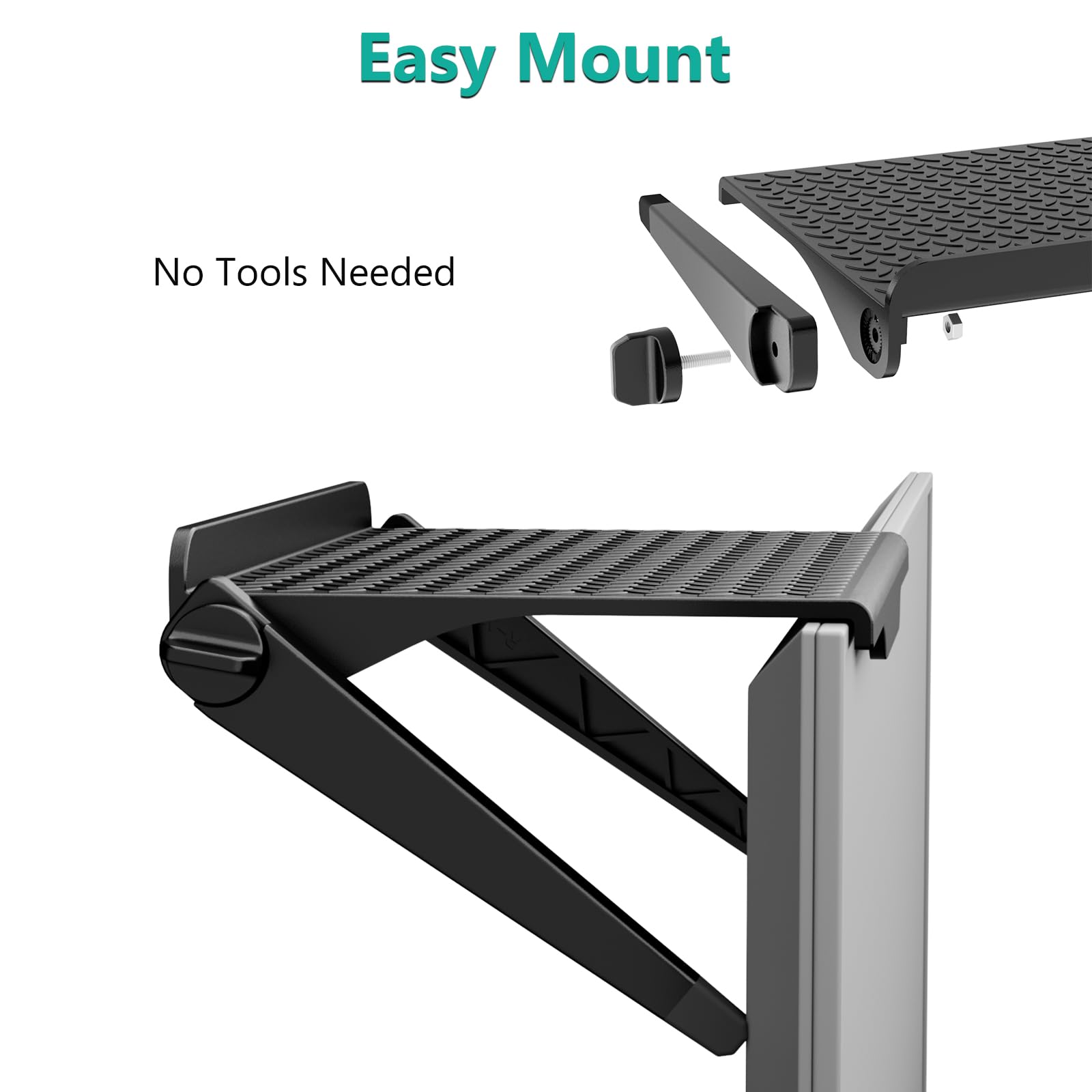 Foto 4 | Estante Superior para Tv Wali Tsp002-2b Negro 12 " Ajustable - Venta Internacional